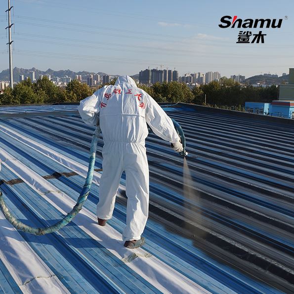 Recubrimiento en aerosol de poliurea