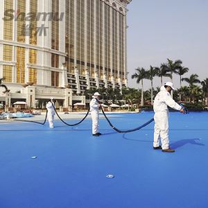 Material de poliurea pura impermeable y resistente al desgaste